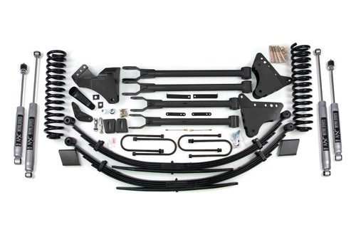 8 Inch Lift Kit w/ 4-Link | Ford F250/F350 Super Duty (08-10) 4WD | Diesel | NX2 Nitro Series