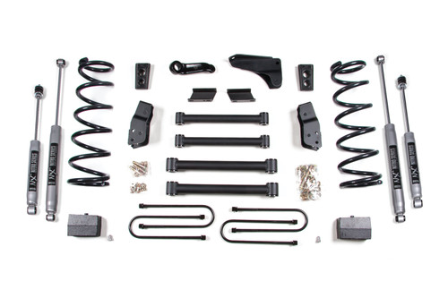 6 Inch Lift Kit | Dodge Ram 2500 (09-13)/3500 (09-12) 4WD | Diesel | Block Kit / 3-1/2 Inch Axle / NX2 Nitro Series