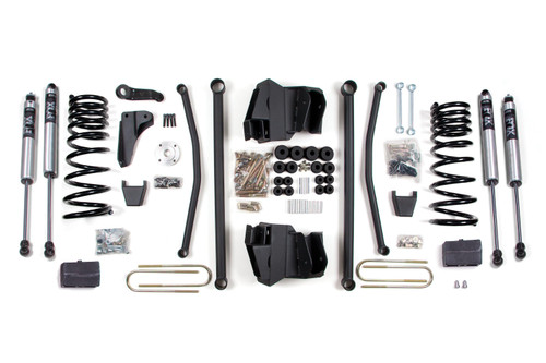 BDS Suspension 8 Inch Lift Kit | Long Arm | Dodge Ram 2500/3500 (2008) 4WD | Diesel | Block Kit w/ 3-1/2 Inch Axle / FOX 2.0 Performance Series / Automatic 