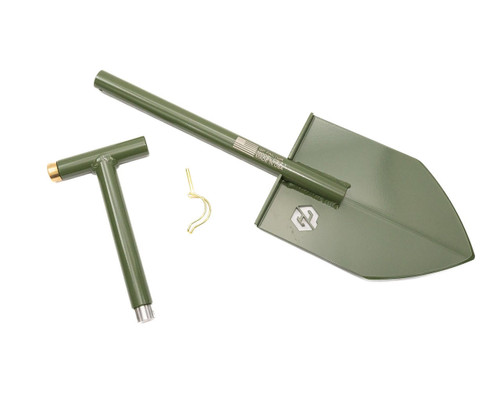 GP Factor CS-2.1 Camp Shovel - Two Piece - OD Green 