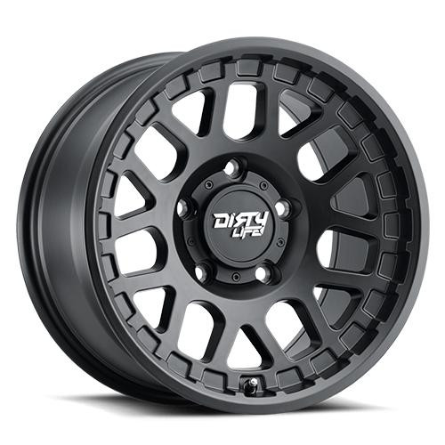 Dirty Life Race Wheels Mesa 9306 Matte Black 17X9 6-139.7 0Mm 106Mm 