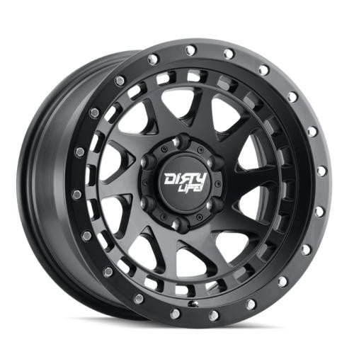  Dirty Life Race Wheels Enigma Pro 9311 Matte Black 17X9 8-170 -12Mm 130.8Mm 