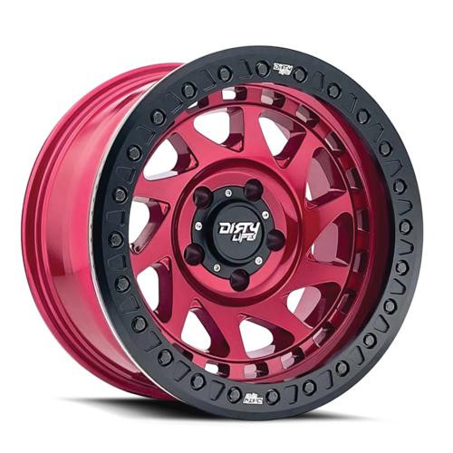  Dirty Life Race Wheels Enigma Race 9313 Gloss Crimson Candy Red 17X9 6-139.7 -12Mm 106Mm 