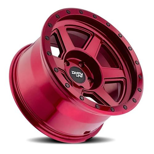  Dirty Life Race Wheels Compound 9315 Crimson Candy Red 20X9 6-139.7 -12Mm 106Mm 