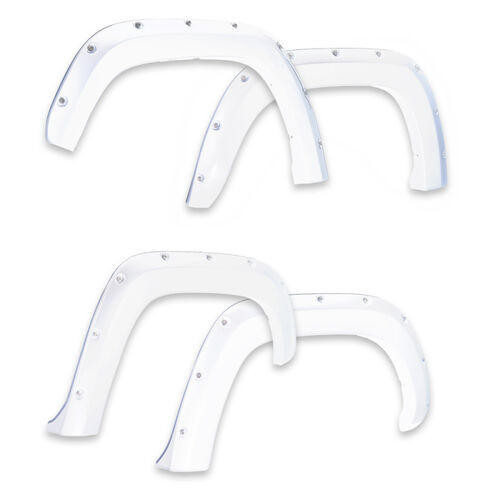  EGR 2017 Ford Super Duty Bolt-On Look Color Match Fender Flares - Set - Oxford White 