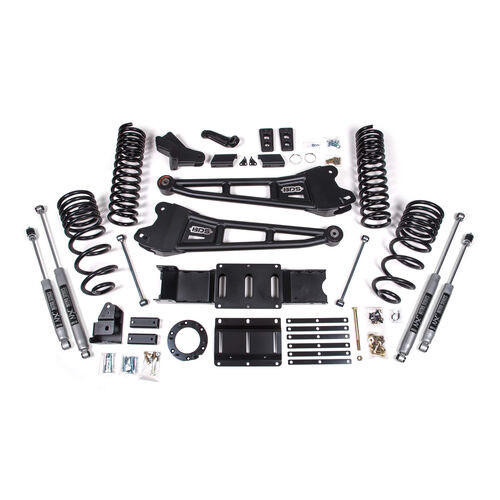 BDS Suspension 4 Inch Lift Kit w/ Radius Arm - Ram 2500 (19-24) 4WD - Diesel BDSBDS1660FPE 