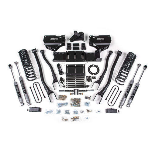 BDS Suspension 4 Inch Lift Kit w/ 4-Link - Ram 3500 (19-23) 4WD - Diesel BDSBDS1672FS 