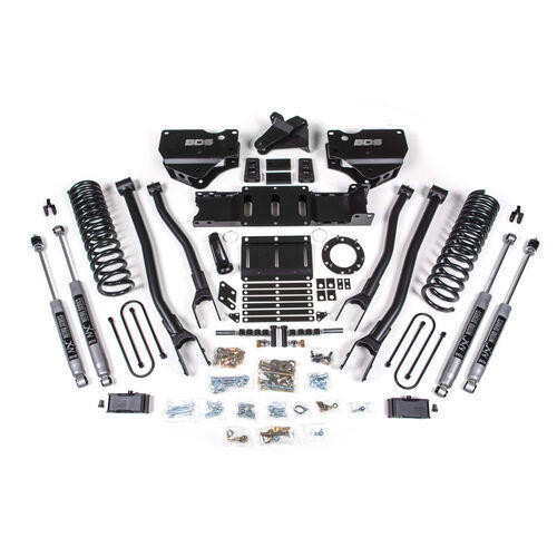 BDS Suspension 4 Inch Lift Kit w/ 4-Link - Ram 3500 (19-23) 4WD - Gas BDSBDS1676FPE 