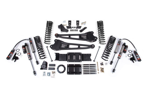 BDS Suspension 6 Inch Lift Kit w/ Radius Arm | Ram 2500 (19-24) 4WD | Diesel | FOX 2.5 Performance Elite 