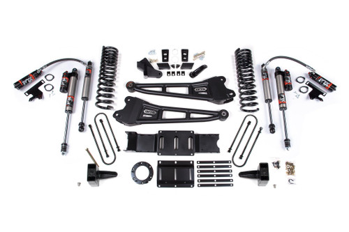 BDS Suspension 5.5 Inch Lift Kit w/ Radius Arm | Ram 3500 (19-24) 4WD | Gas | w/o Factory Rear Overload Leaf / FOX 2.5 Performance Elite 