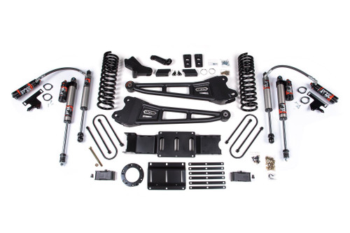 BDS Suspension 4 Inch Lift Kit w/ Radius Arm | Ram 3500 (19-24) 4WD | Gas | w/o Factory Rear Overload Leaf / FOX 2.5 Performance Elite 