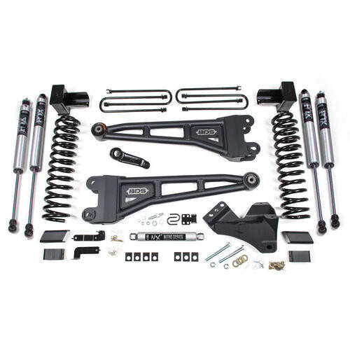 BDS Suspension 5 Inch Lift Kit w/ Radius Arm - Ford F250/F350 Super Duty (23-24) 4WD - Gas BDSBDS2204FS 