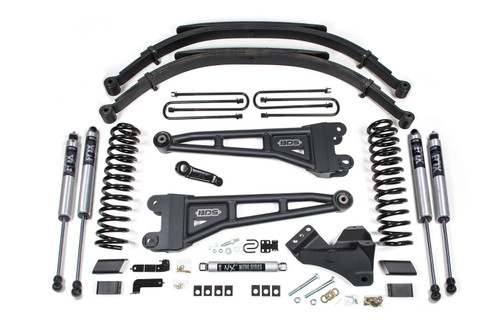 BDS Suspension 5 Inch Lift Kit w/ Radius Arm | Ford F250/F350 Super Duty (23-26) 4WD | Diesel | Leaf Springs / FOX 2.0 Performance Series 