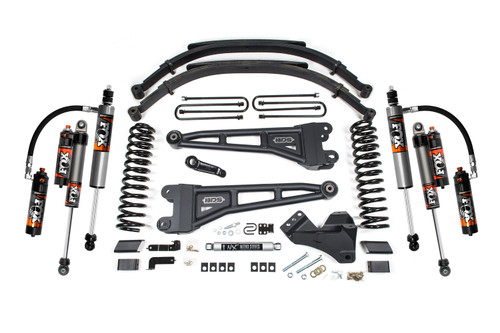 BDS Suspension 5 Inch Lift Kit w/ Radius Arm | Ford F250/F350 Super Duty (23-26) 4WD | Diesel | Leaf Springs / FOX 2.5 Performance Elite 