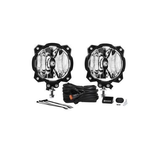 KC HiLiTES KC Hilites 6 in Pro6 Gravity LED - Infinity Ring - 2-Light System- SAE/ECE - 20W Driving Beam K1391303 
