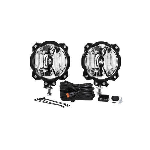 KC HiLiTES KC Hilites 6 in Pro6 Gravity LED - Infinity Ring - 2-Light System - 20W Wide-40 Beam K1391305 