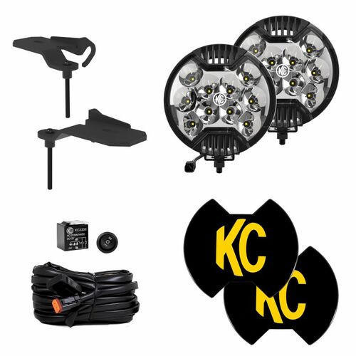 KC HiLiTES SlimLite LED - 2-Light System - Ditch Light Kit K1397167 