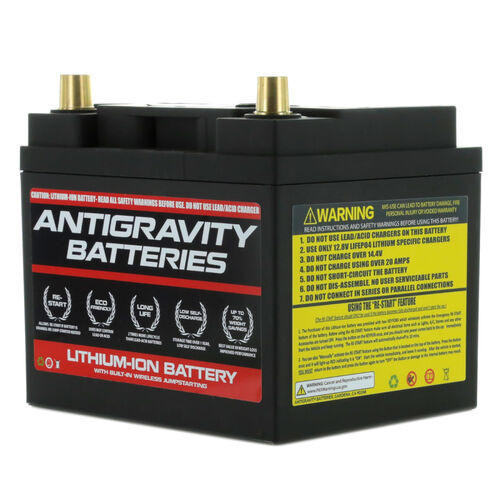 Antigravity Batteries Antigravity Group 26 Lithium Car Battery w/Re-Start ANTAG-26-20-RS 