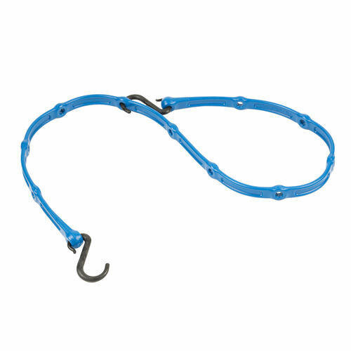 Perfect Bungee 48" Adjust A Strap, Premium Polyurethane Adjustable Bungee Strap, Removable Nylon Hooks, Blue 