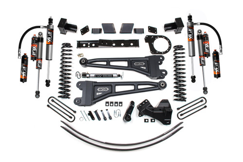 BDS Suspension 7 Inch Lift Kit w/ Radius Arm | Ford F250/F350 Super Duty (20-22) 4WD | Diesel | Leaf Springs / FOX 2.5 Performance Elite 