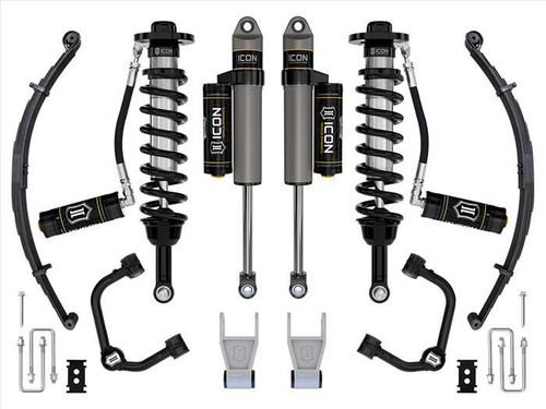 ICON 21-23 FORD F150 TREMOR 4WD 2.5-3" STAGE 3 SUSPENSION SYS TUBULAR UCA / LEAF PACK 