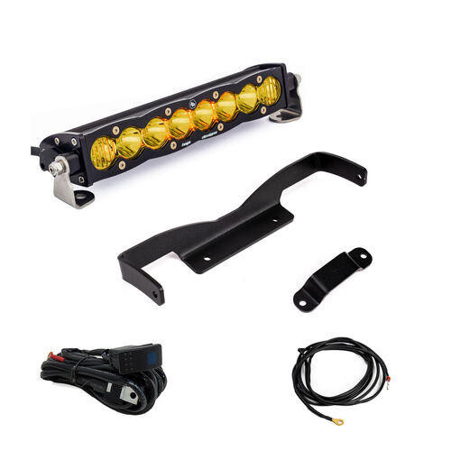 Baja Designs Can-Am, Maverick R, Amber 10 Inch S8 Shock Tower Kit Baja Designs 