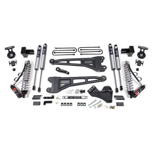 BDS Suspension 4 Inch Lift Kit w/ Radius Arm - FOX 2.5 Performance Elite Coil-Over Conversion - Ford F250/F350 Super Duty (17-19) 4WD - Diesel BDS1970FPE 