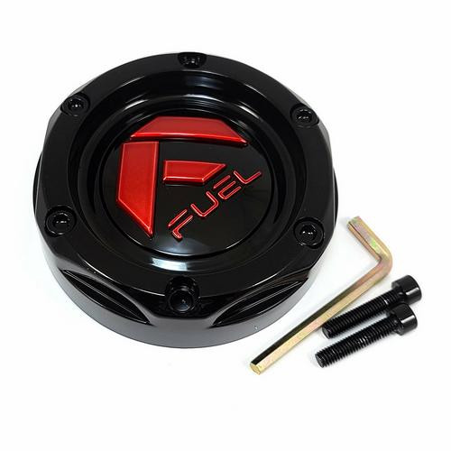 Fuel Off-Road FUEL UTV BOLT ON CAP-GL-BLK RED TINT 