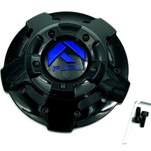 Fuel Off-Road FUEL FIVE BAR COVER CAP-GL-BLK BLUE TINT 