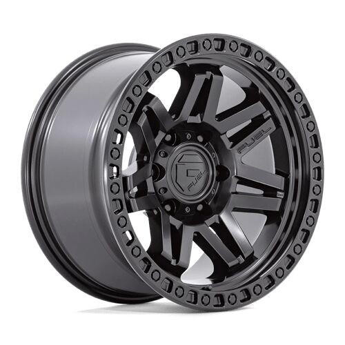 Fuel 1PC D810 17X9 6X5.5 BLK-OUT 01MM 