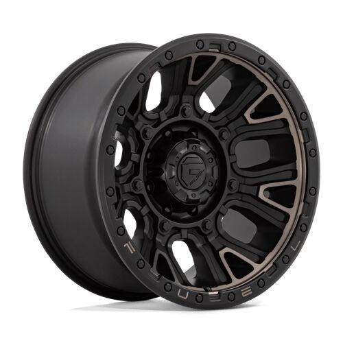 Fuel 1PC D824 20X10 8X180 M-BLK-DDT -18MM 