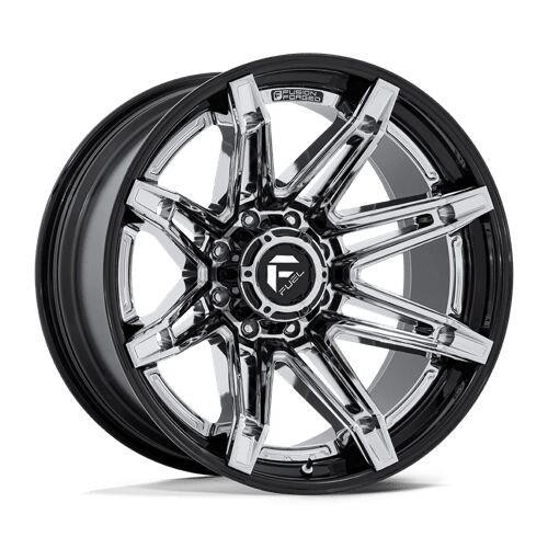 Fuel 1PC D401 20X10 6X5.5 CHR G-BLK -18MM 