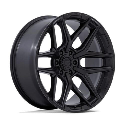 Fuel 1PC D854 17X9 6X5.5 BLK-OUT -12MM 