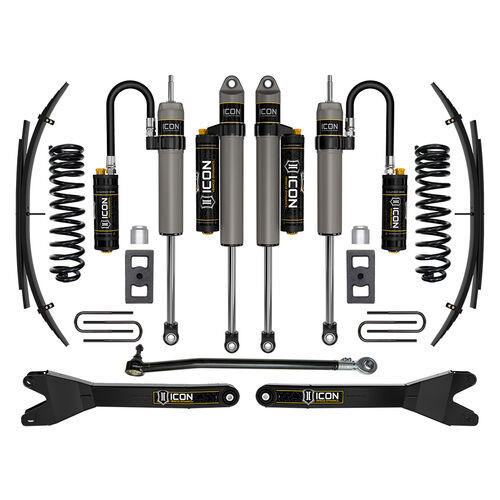 ICON 23 FORD F250/F350 DIESEL 2.5" STAGE 4 SUSPENSION SYS RADIUS ARMS/EXPANSION PACK 