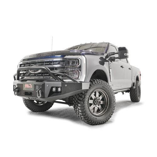 Fab Fours Premium Winch Front Bumper w/Pre-Runner Guard Bare F66FS23-A5952-B 