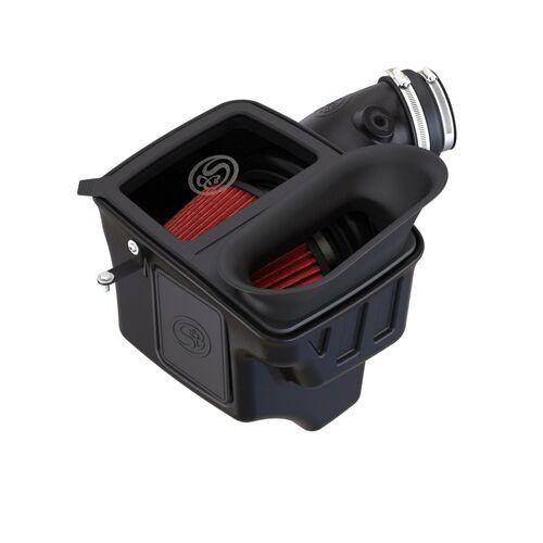 S B Products Cold Air Intake For21-22 Jeep Wrangler 392 6.4L Cotton Cleanable Red S&B 