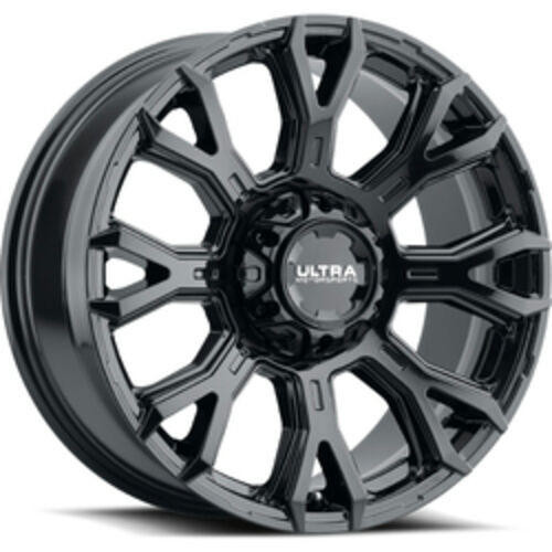  Ultra 123BK Scorpion 20X9 6X135 6X5.50 Black +18 106.1 