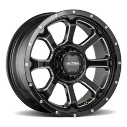  Ultra 219BM Nemesis 17X8 5X5.00  Black +35 71.5 