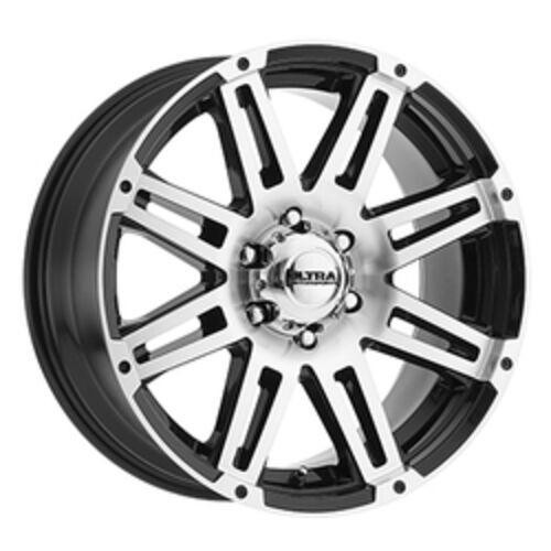  Ultra 226U Machine 17X8.5 6X5.50  Black +25 106.1 