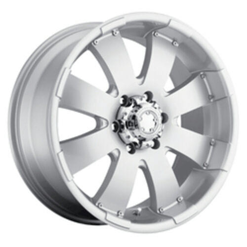  Ultra 243S Mako 18X8.5 8X6.50  Silver +10 130.18 