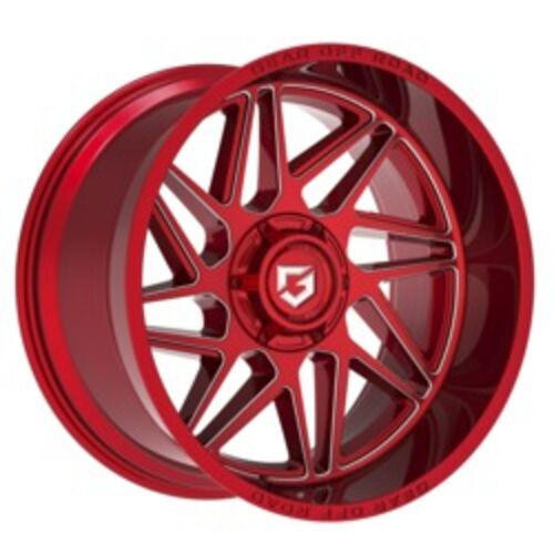  Gear Off Road 761RM 20X10 8X6.50  Red -19 125.2 