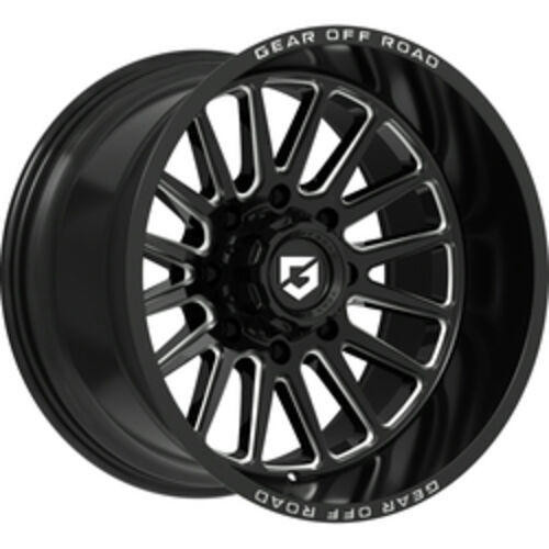  Gear Off Road 764BM 20X12 5X5.00 5X135 Black -44 87.1 