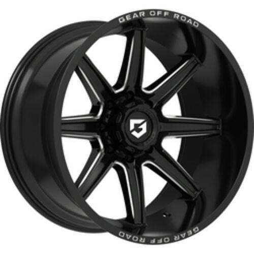  Gear Off Road 765BM 20X10 6X135 6X5.50 Black -19 106.2 