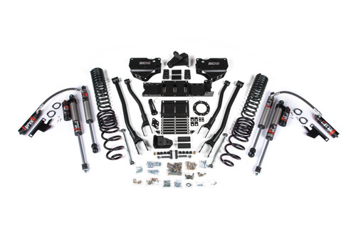BDS Suspension 4 Inch Lift Kit w/ 4-Link | Ram 2500 (19-27) 4WD | Gas | FOX 2.5 Performance Elite 