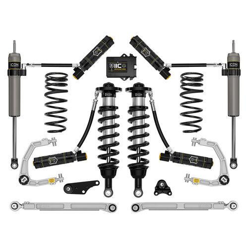 ICON 24 TACOMA 1.25-3" STAGE 10 SUSPENSION SYSTEM BILLET WITH TRIPLE RATE SPRING 