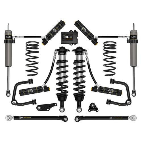 ICON 24 TACOMA 1.25-3" STAGE 10 SUSPENSION SYSTEM TUBULAR WITH TRIPLE RATE SPRING 