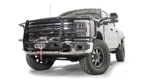 WARN TRANS4MER GRILLE GUARD KIT - FORD SUPER DUTY FULL GUARD 109580