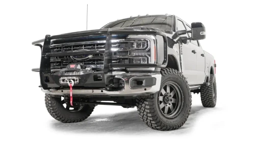  WARN TRANS4MER GRILLE GUARD KIT - FORD SUPER DUTY FULL GUARD 109580 