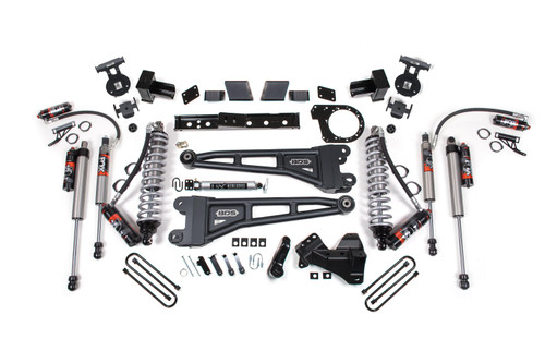 BDS Suspension 7 Inch Lift Kit w/ Radius Arm | FOX 2.5 Performance Elite Coil-Over Conversion | Ford F250/F350 Super Duty (20-22) 4WD | Diesel | Block Kit / FOX 2.5 Performance Elite 