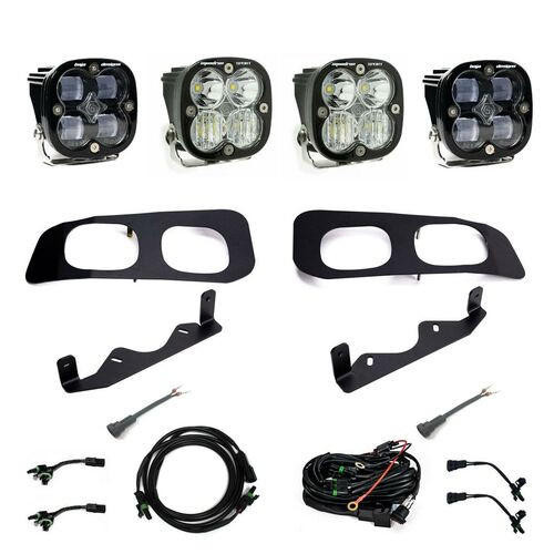 Baja Designs Squadron SAE/Sport Fog Pocket Kit 23-On Ford F-250/350 Super Duty SAE Fog Clear Toggle Wiring 